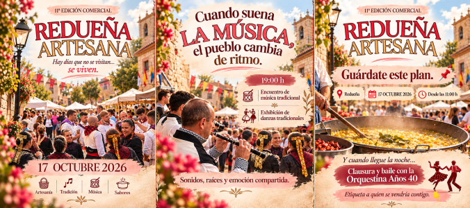 Redueña artesana Actuación Magerit Dulzaina Viva
